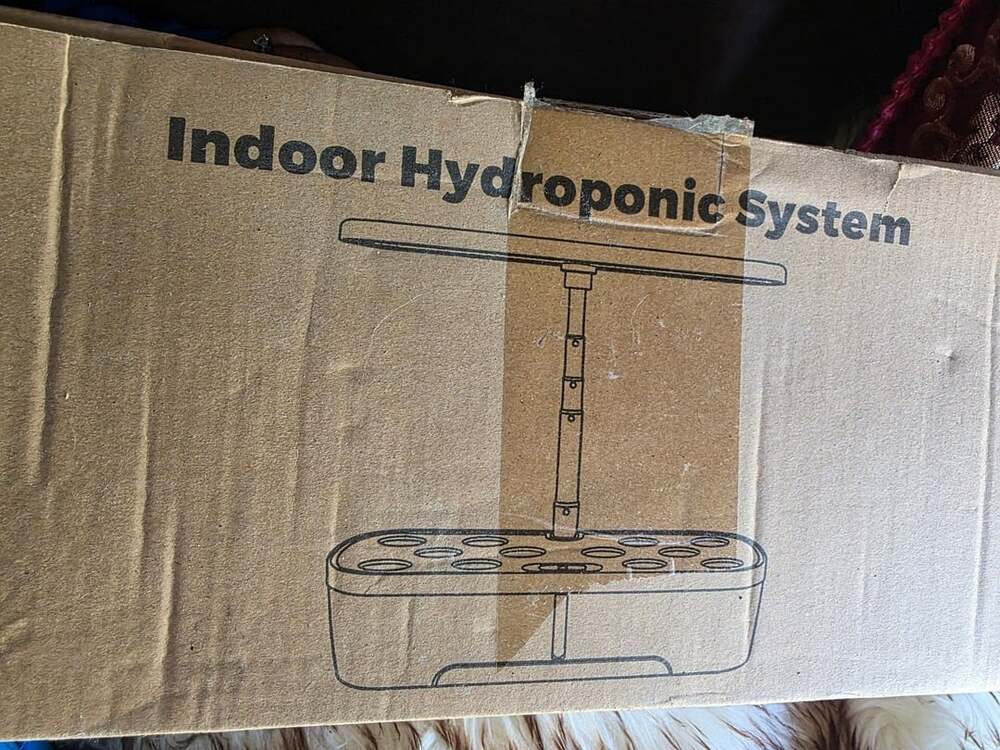 Indoor hydroponic system 12 pods indoor garden kit